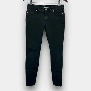 RICH & SKINNY ladies light  black low-rise skinny jean size 28‎